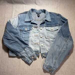 GAP patchwork Denim Jacket